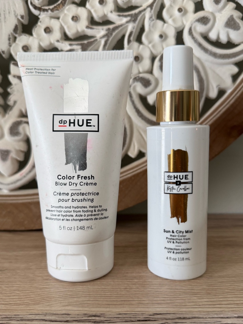DpHUE Color Fresh Blow Dry Crème & Sun & City Mist Duo NEW